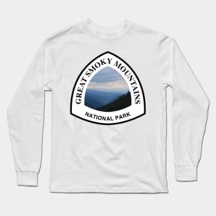 Great Smoky Mountains National Park shield Long Sleeve T-Shirt